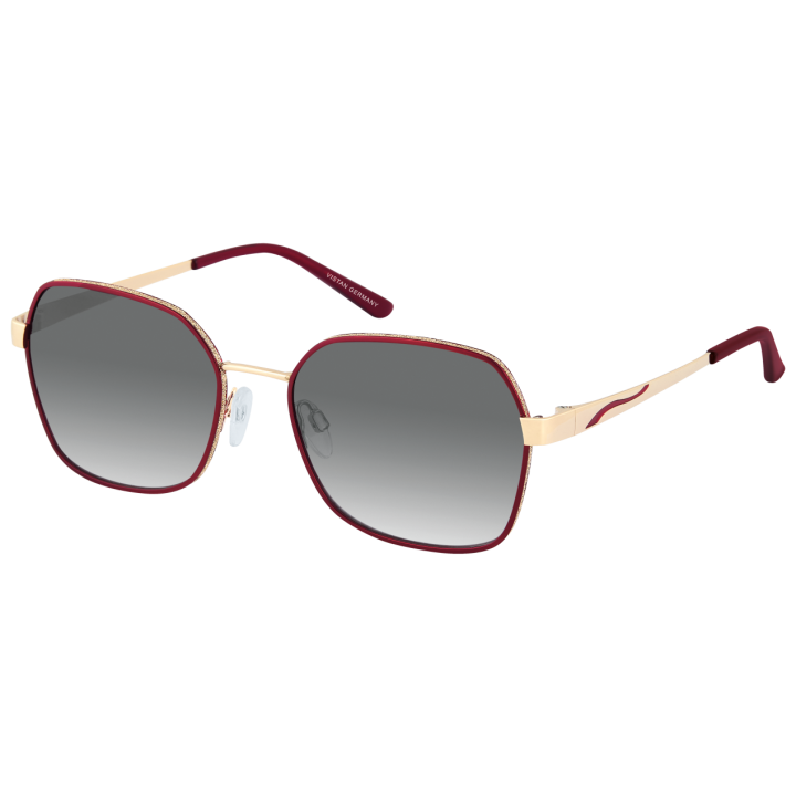 Lunettes de soleil Vistan Dégradés | Rouge & Doré | Protection UV