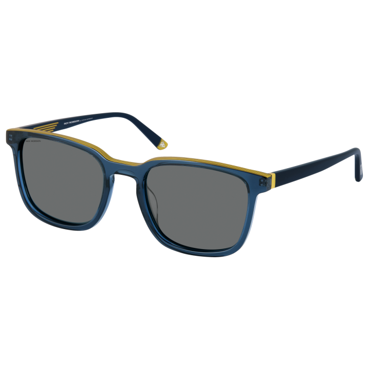 Lunettes de soleil Roy Robson | Bleu Marine & Jaune | Polarisants
